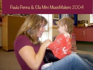 Min-MusicMakers - Paula and toddler singing