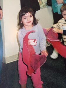 First Mini-Music Class - Paula's daughter 2000